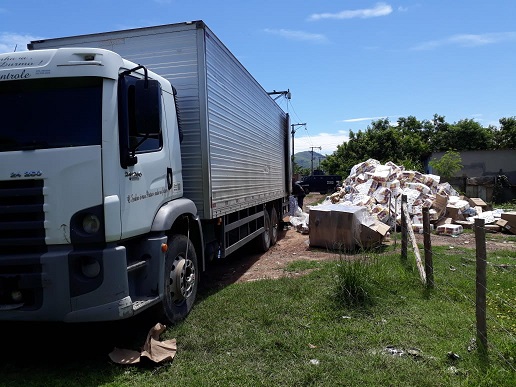 Carga roubada é recuperada em São Gonçalo com ajuda de informações do Disque Denúncia